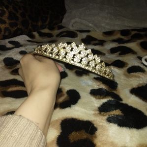 Genuine swarovski crystal princess tiara